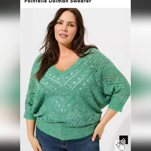 torrid Tops - Torrid Teal Knit Women's Top
